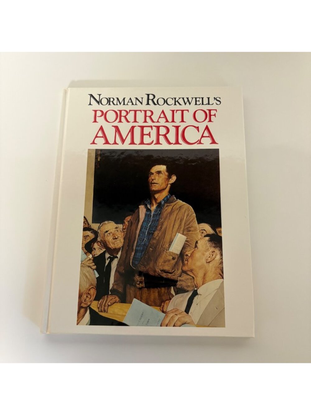 Norman Rockwells Portrait Of America Hardcover Book 1989 Victoria Crenson